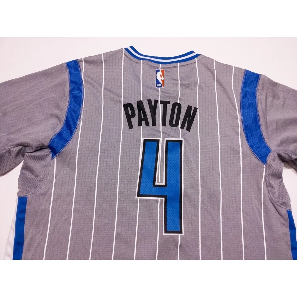 ADIDAS Orlando Magic Elfrid Payton NBA Jersey Short Sleeves Gray Large L